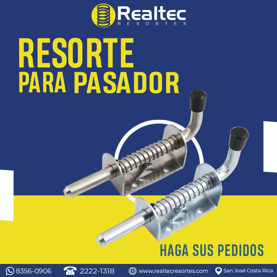 Resorte para pasador