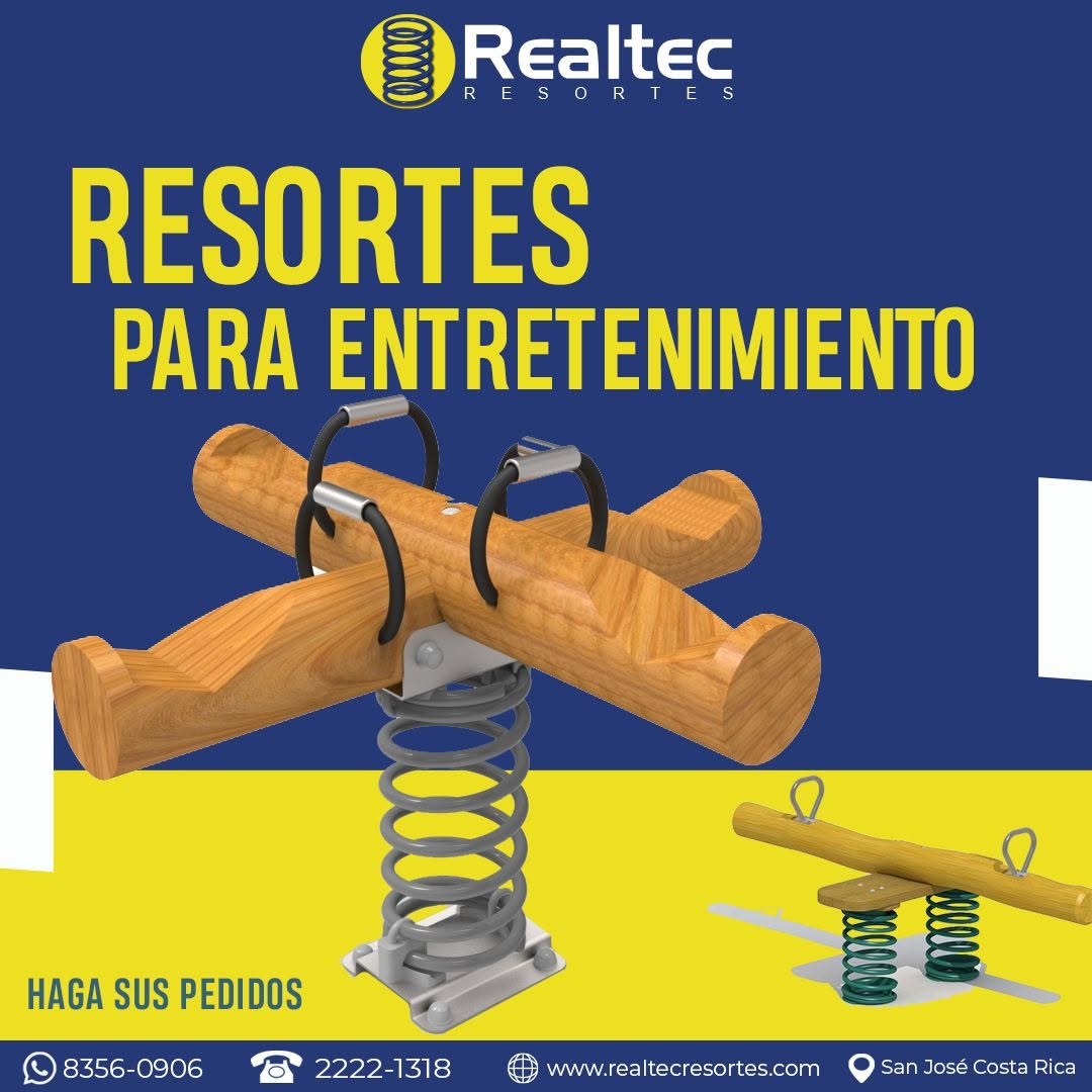 Resortes para juegos de entretenimiento