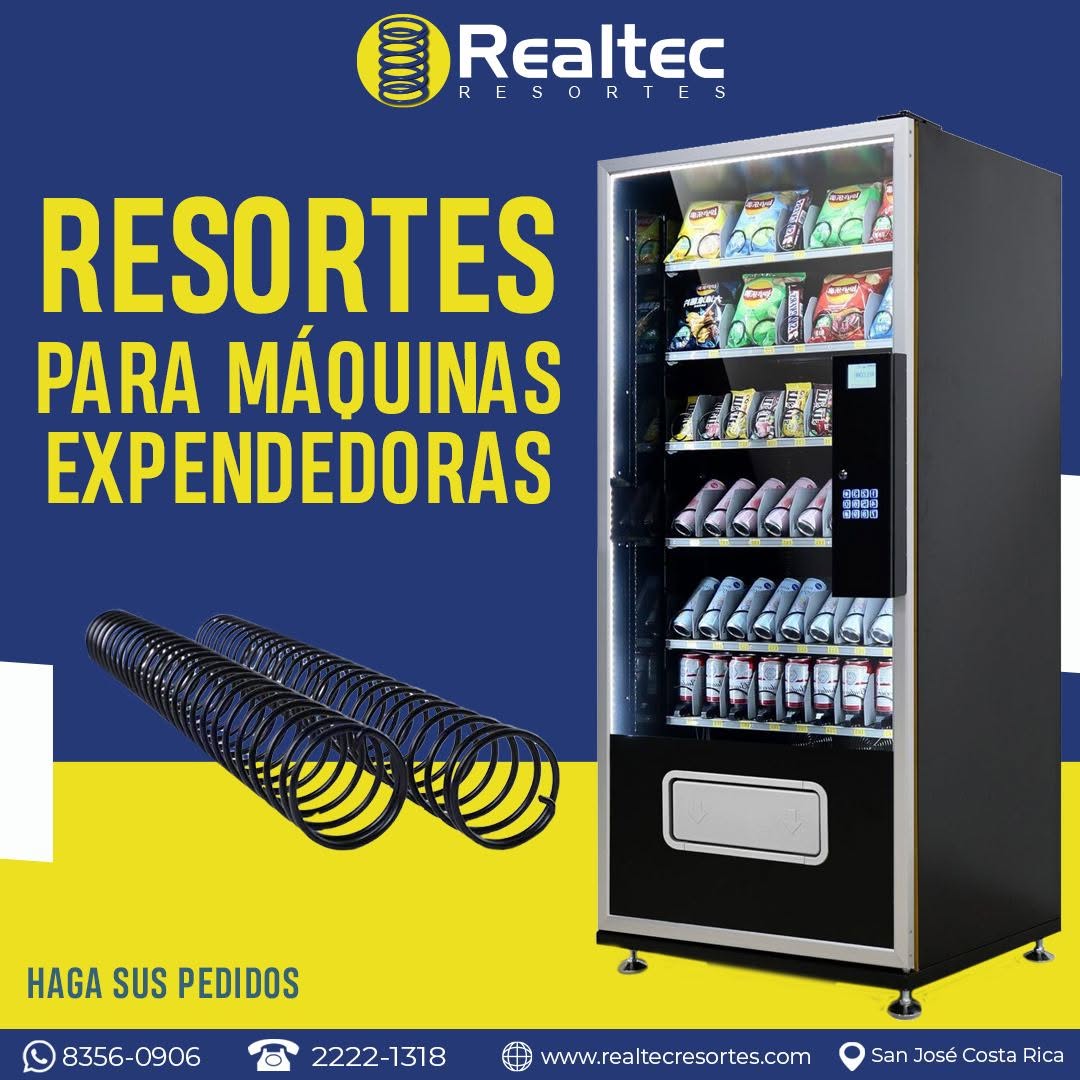 Resortes expendedoras
