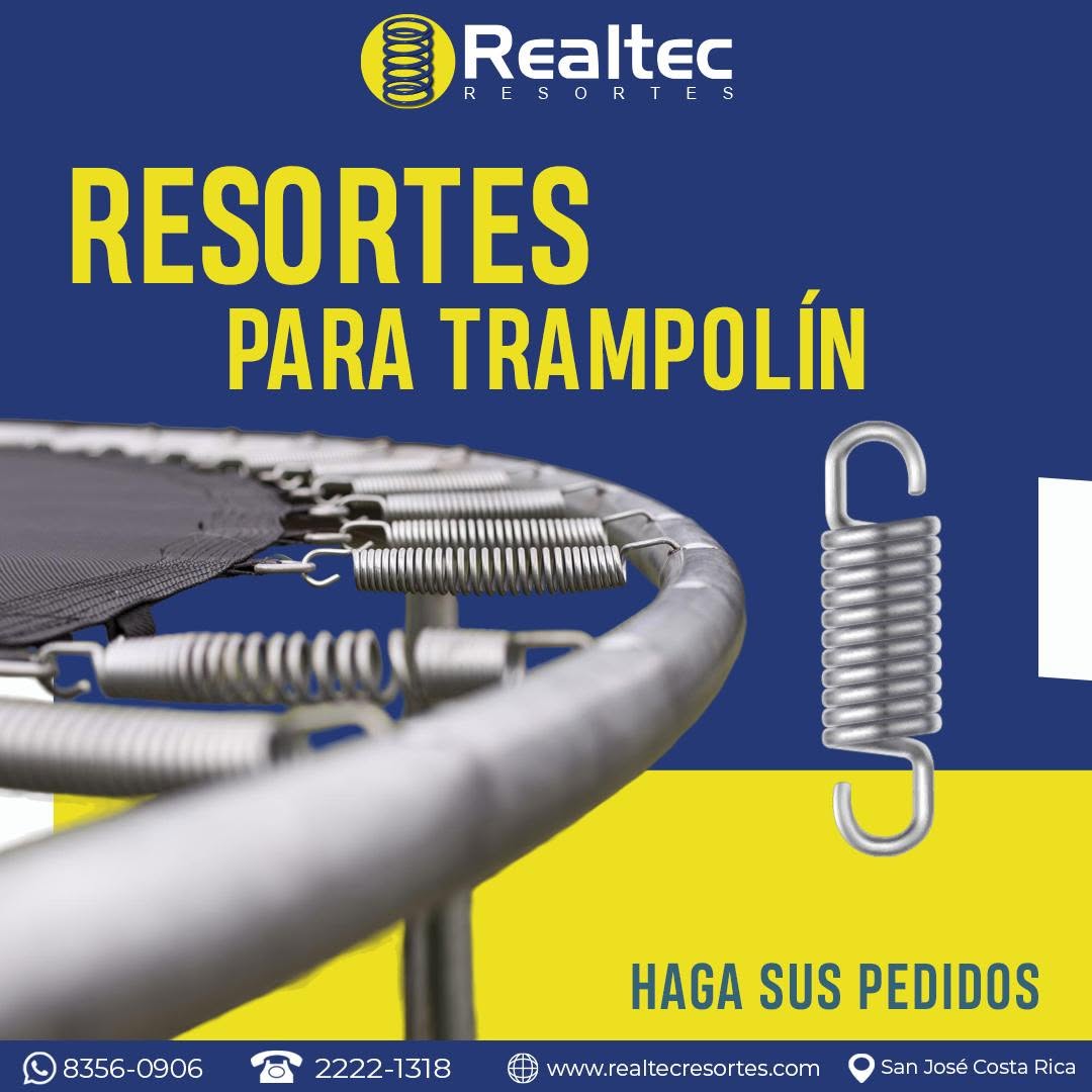 Resortes para trampolín