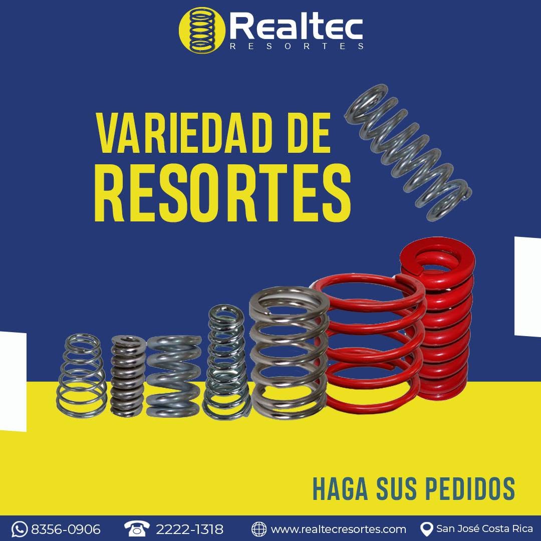 Variedad de resortes